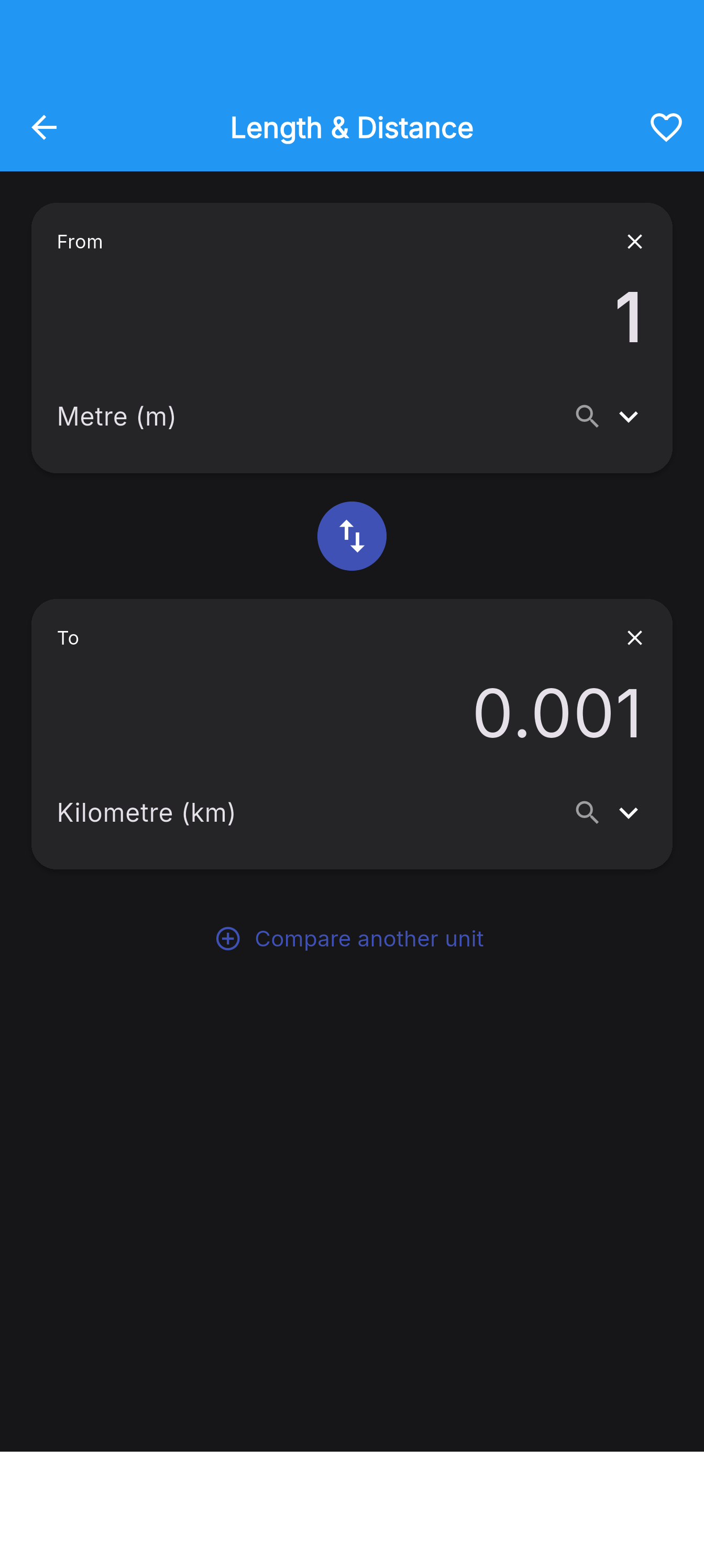 Curium Unit Converter UI